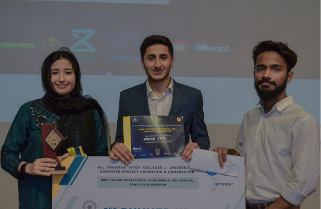 Winning team at COMPPEC Ideathon 2024