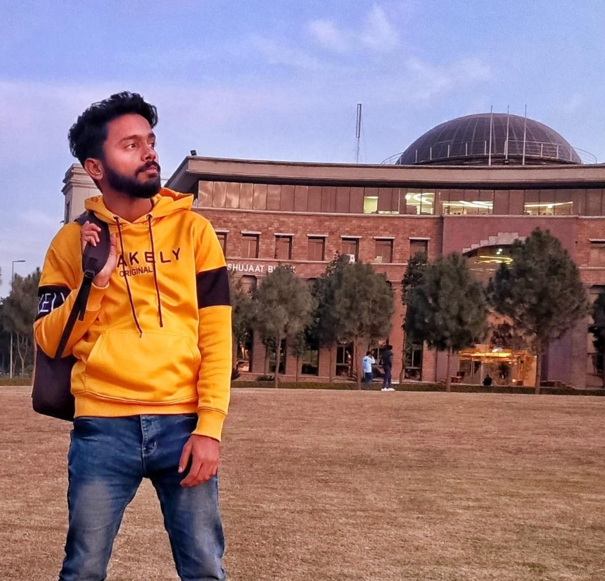 Saad Sardar at the start of the engineering journey